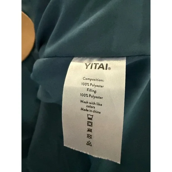 YITAI XL Oversized Puffer Jacket Color Block Quilted High Collar Padded Coat‎ - Picture 7 of 8